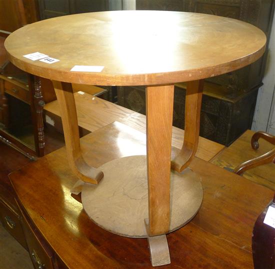 Circular Art Deco table(-)